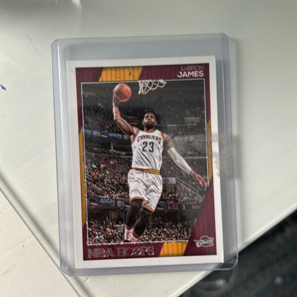 Lebron James basketball card #17